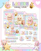 Arquivo Digital Escolar 2026 Labubu Candy - Thumbnail 6