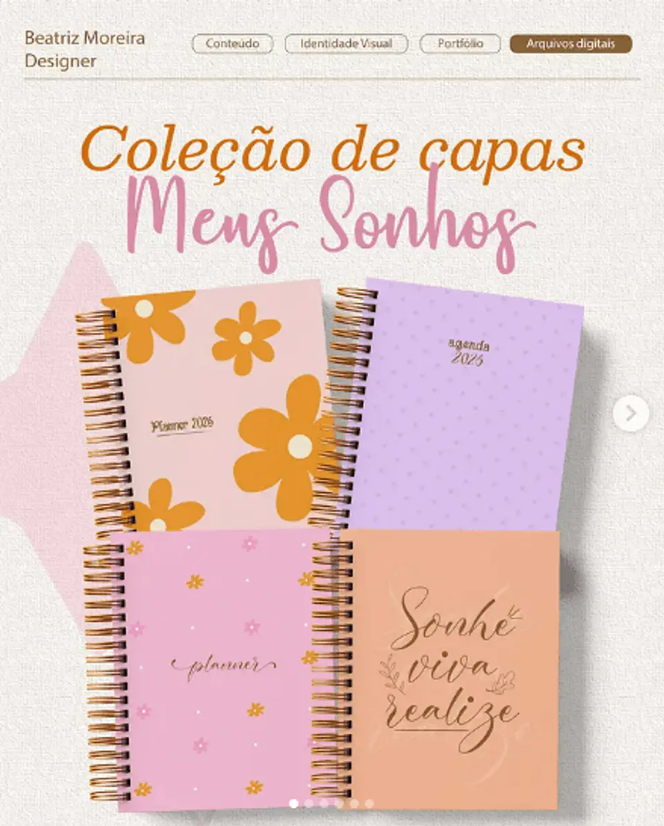 Arquivo Digital Coleção Capas Meus Sonhos 1