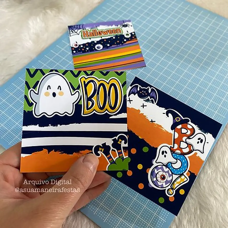 Arquivo de Corte Combo Mimos Halloween 3