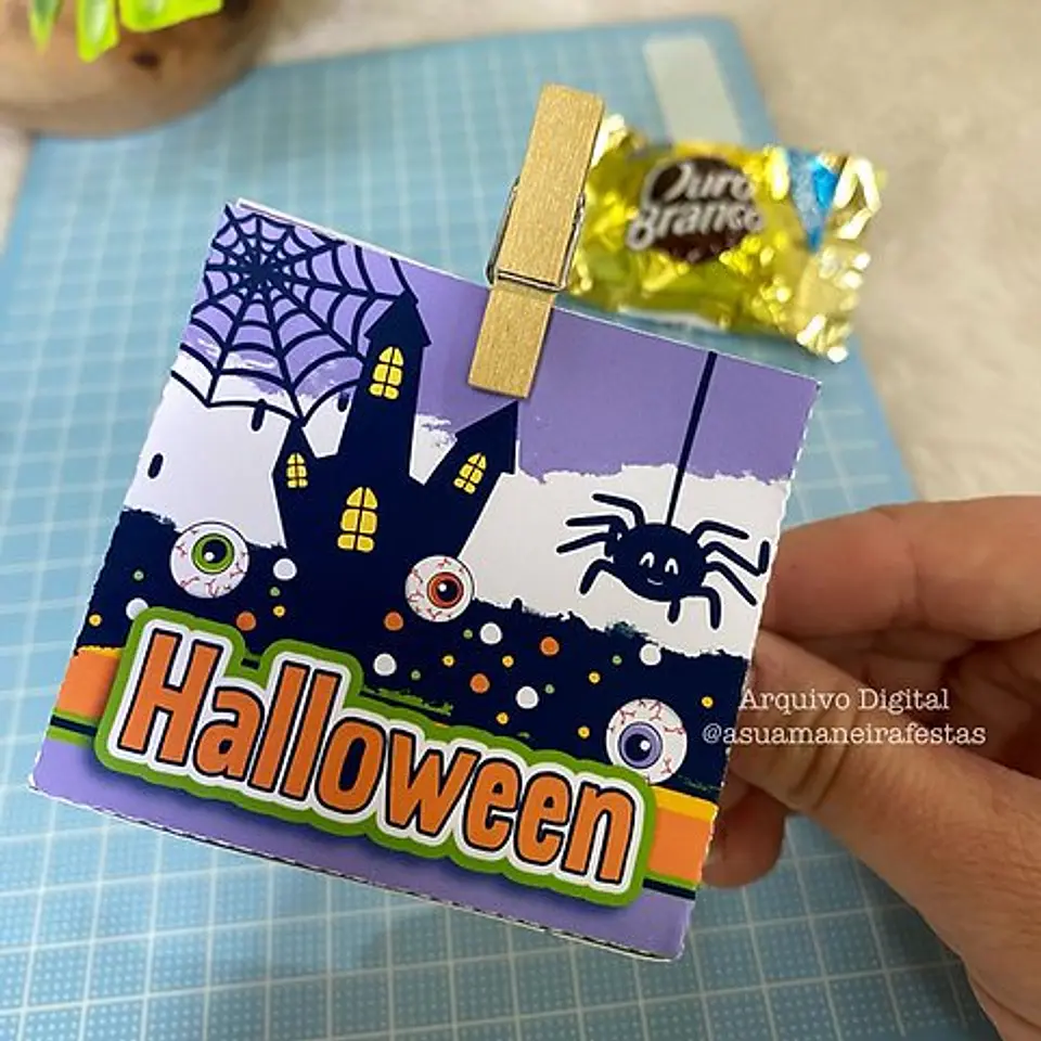 Arquivo de Corte Combo Mimos Halloween 5