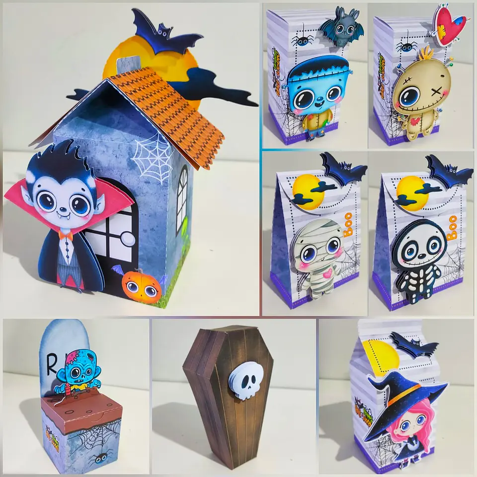 Arquivo de Corte Kit Halloween 2