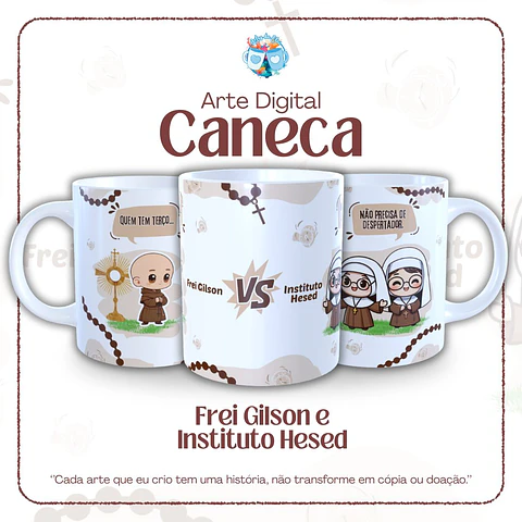 Arquivo Digital Caneca Frei Gilson e Instituo Hesed