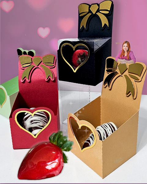 Arquivo Box Morango do Amor (Projeto + Receita)