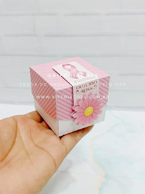 Arquivo de Corte Mini Explosão Flor Outubro Rosa