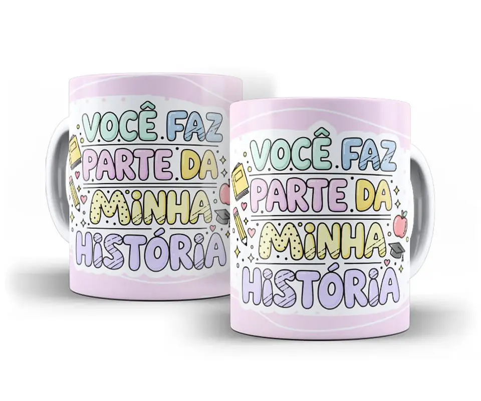 Arquivo Digital Canecas Dia dos Professores Gratidão em Cores 9