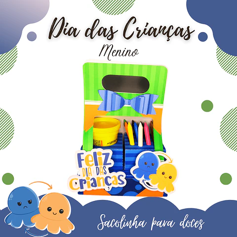 Arquivo De Corte Dia Das Crianças - Polvinho Menino