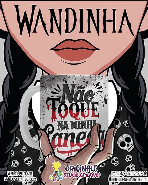 Arquivo Canecas Wandinha