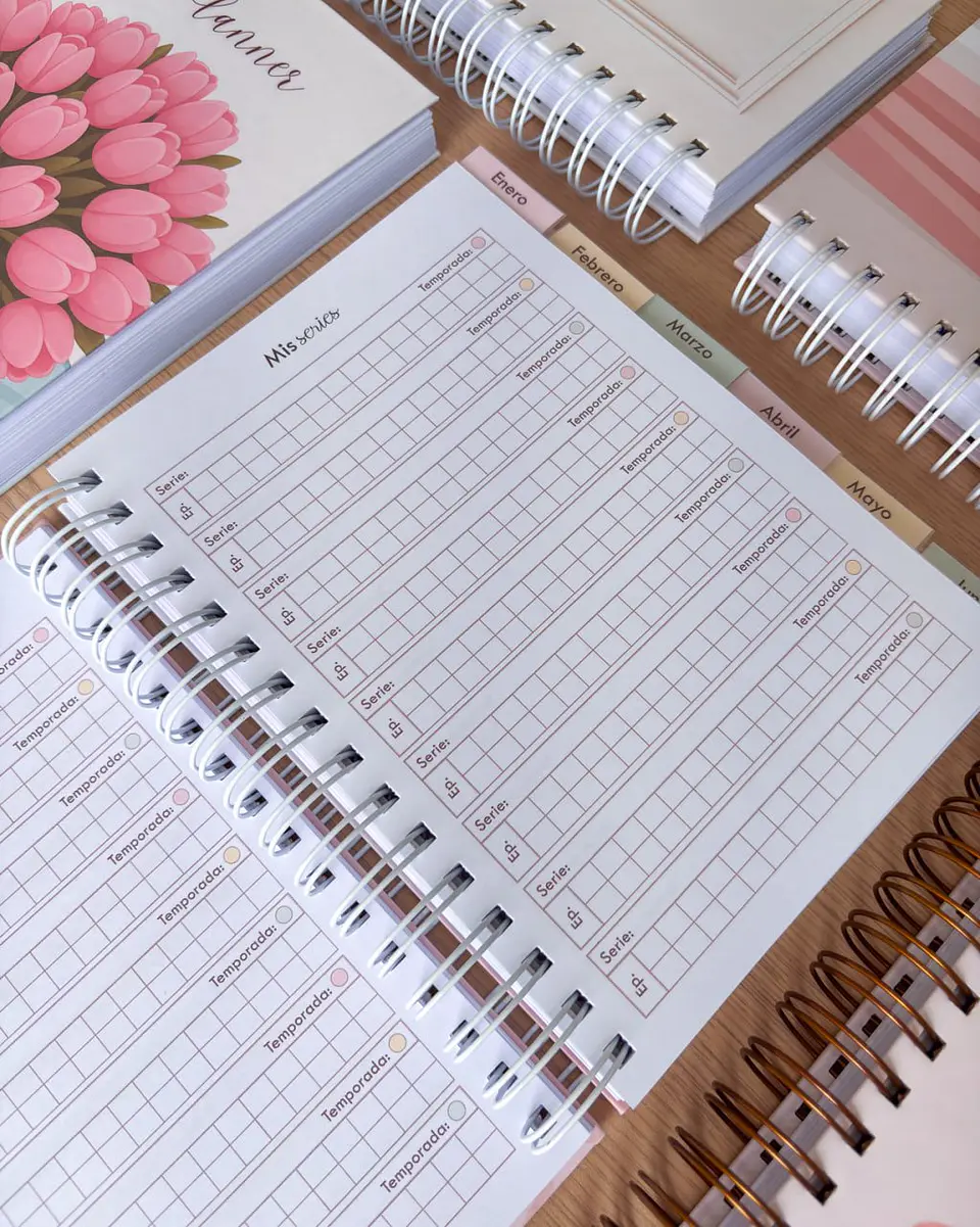 Arquivo Digital Planner Semanal Espanhol A5 2026 - 2 em 1 6