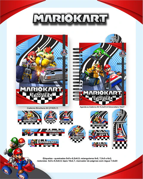 Arquivo Digital Escolar 2026 Mario Kart