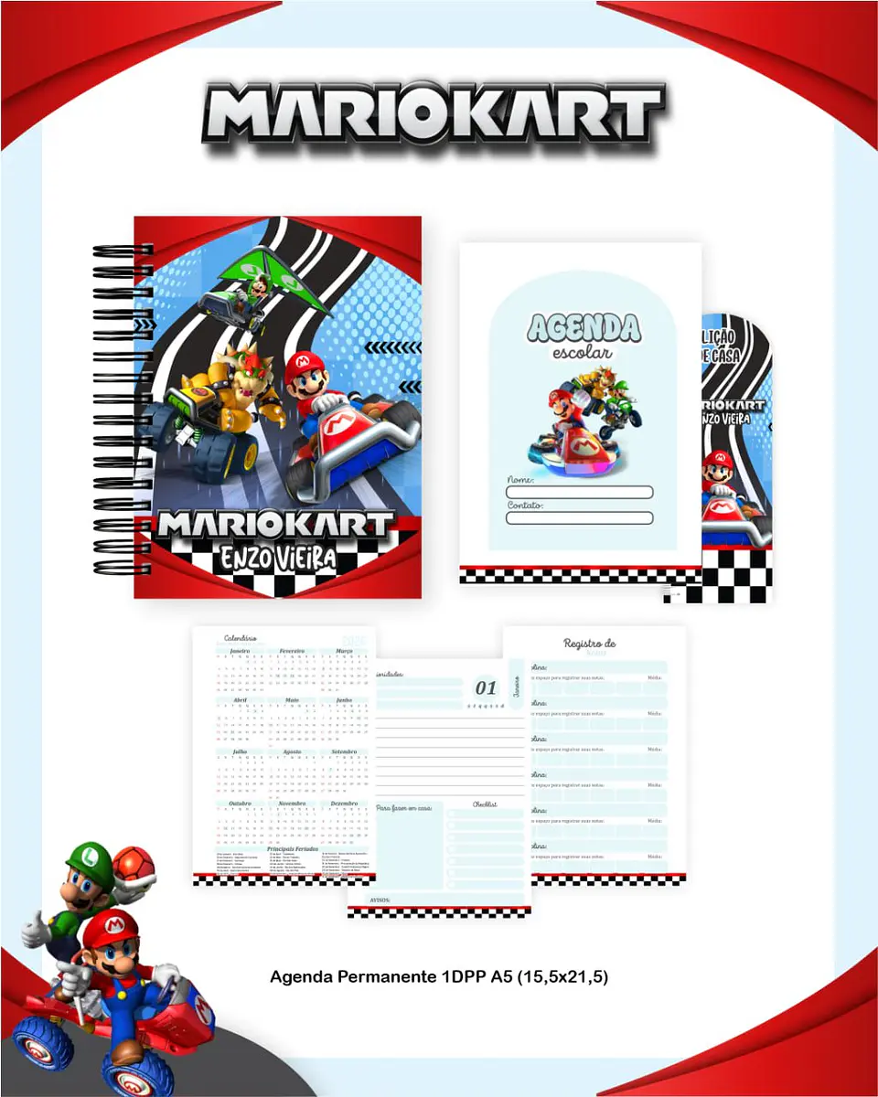 Arquivo Digital Escolar 2026 Mario Kart 3