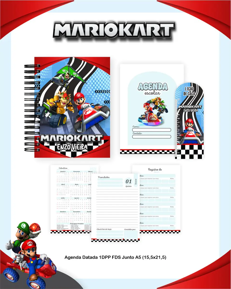Arquivo Digital Escolar 2026 Mario Kart 5