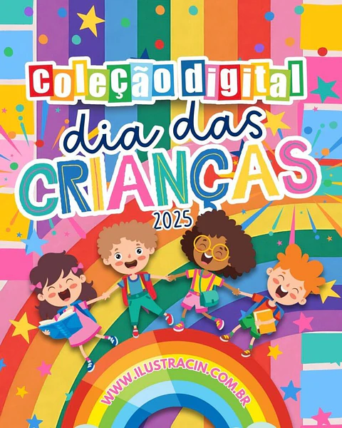 Arquivo de Corte Coleção Digital Dia das Crianças 2025