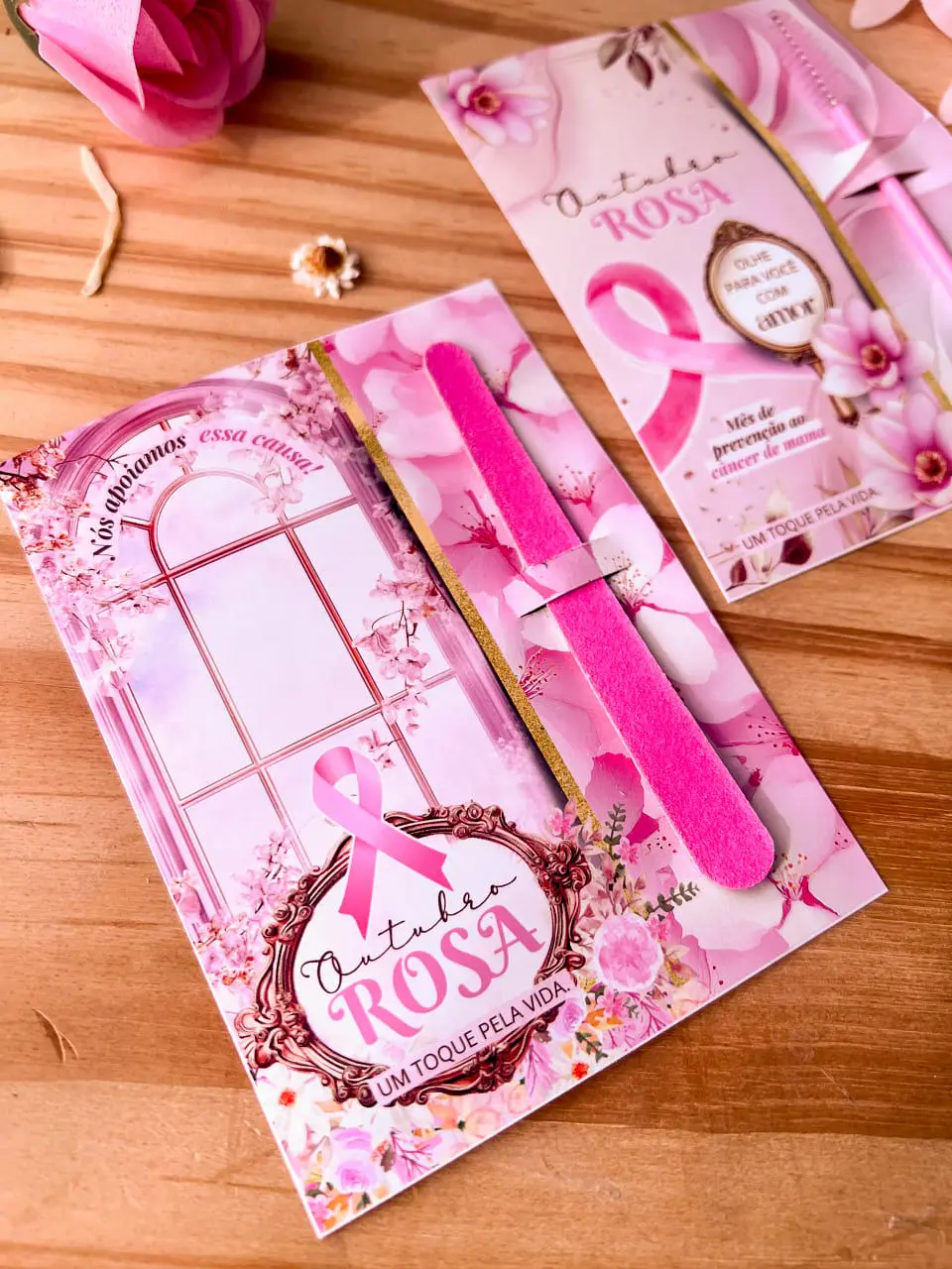 Arquivo de Corte Coleção Digital Outubro Rosa 2024 6
