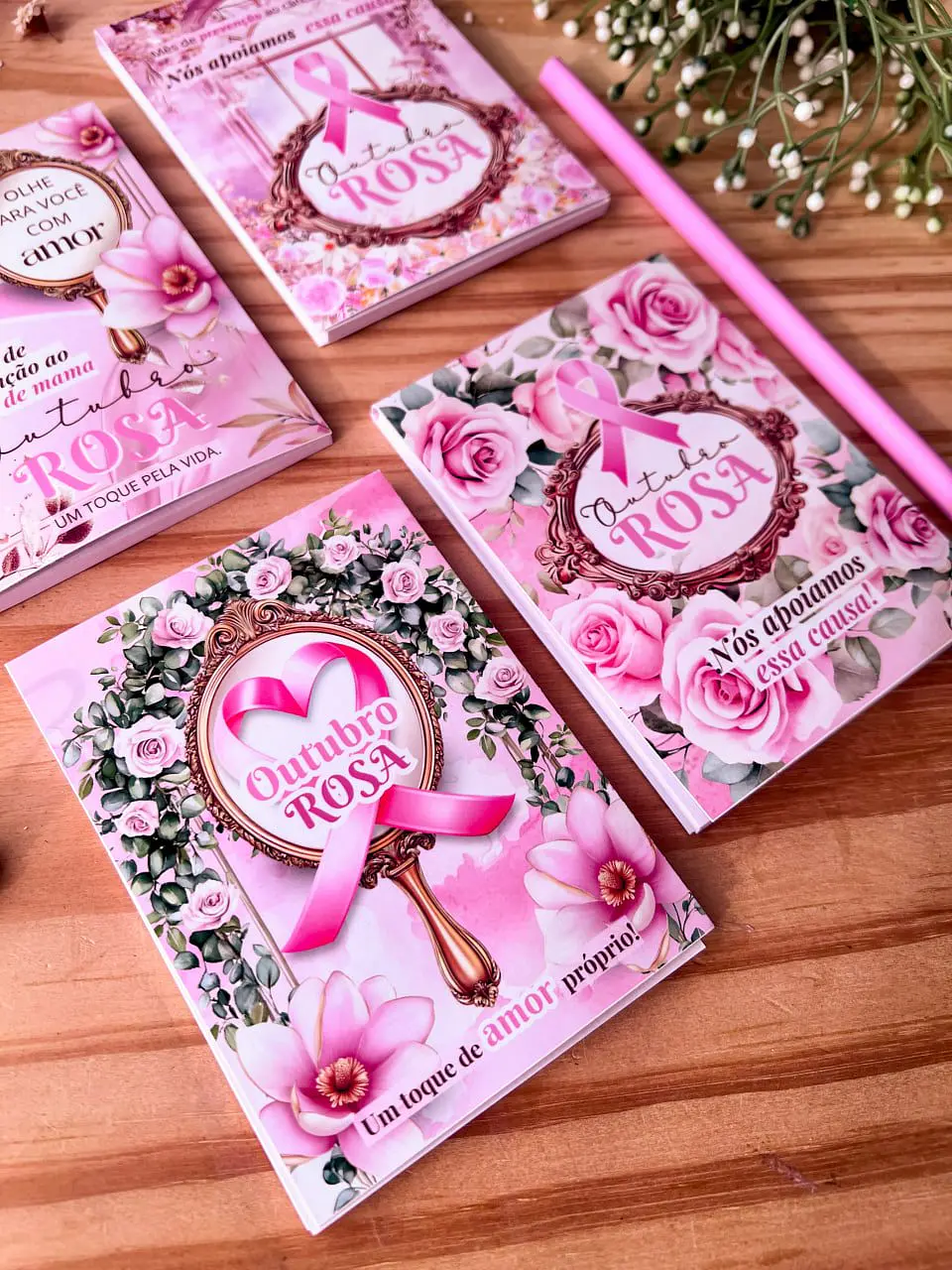 Arquivo de Corte Coleção Digital Outubro Rosa 2024 11