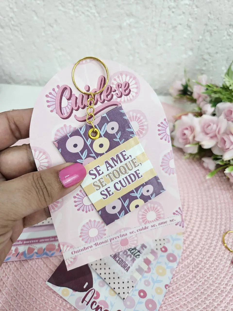 Arquivo de Corte Kit Printables 2 Polly Outubro Rosa 9