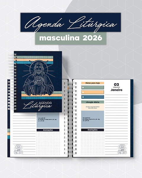 Arquivo Digital Agenda Litúrgica Masculina 2026