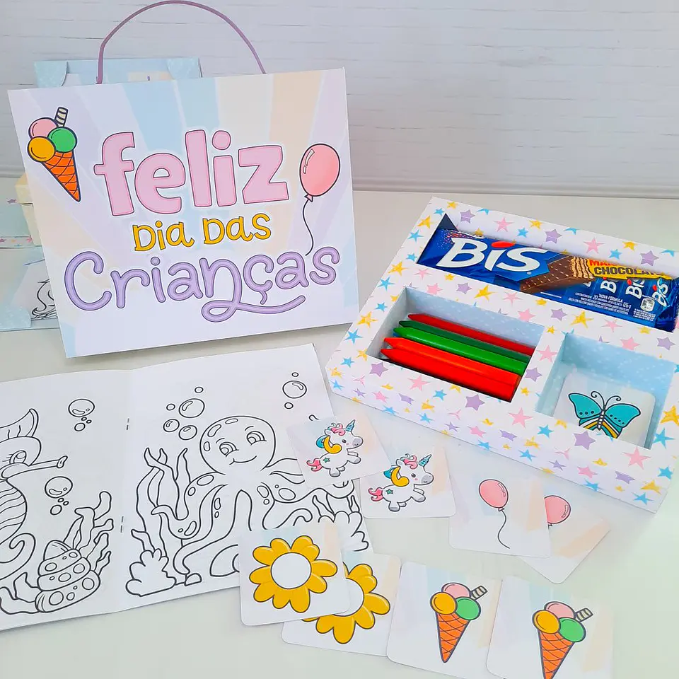Arquivo de Corte Kit Dia das Crianças Menina 5