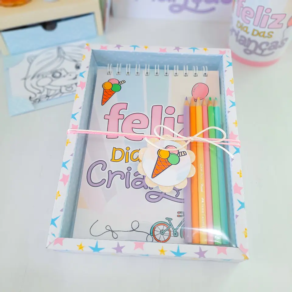 Arquivo de Corte Kit Dia das Crianças Menina 6