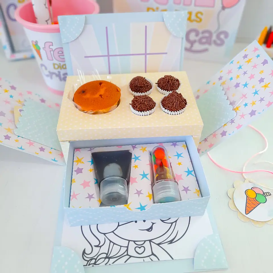 Arquivo de Corte Kit Dia das Crianças Menina 8