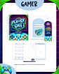 Arquivo Digital Escolar 2026 Gamer - Thumbnail 5