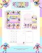 Arquivo Digital Escolar 2026 Stitch Labubu - Thumbnail 5