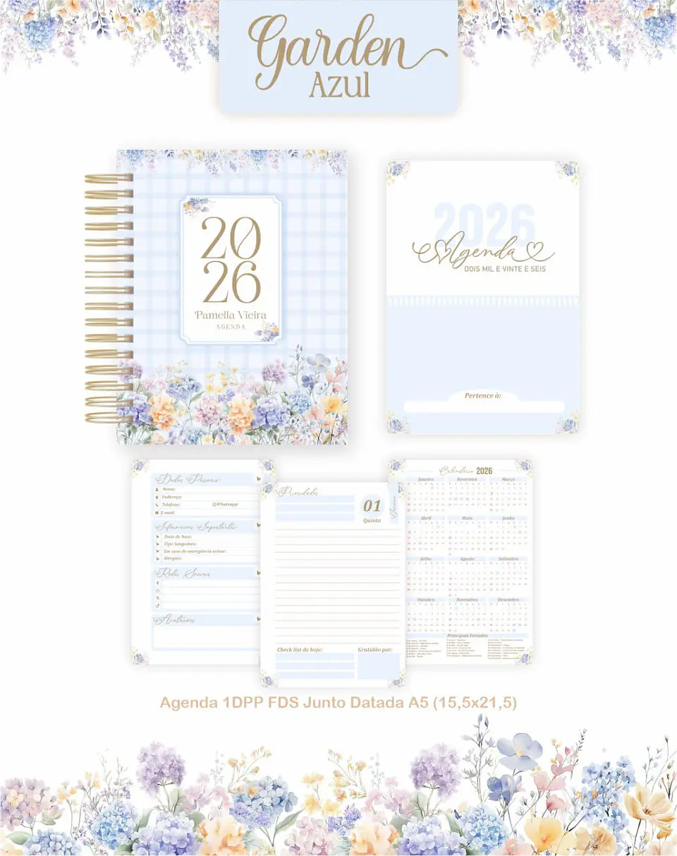Arquivo Garden Azul – Agendas | Planners 2026 7