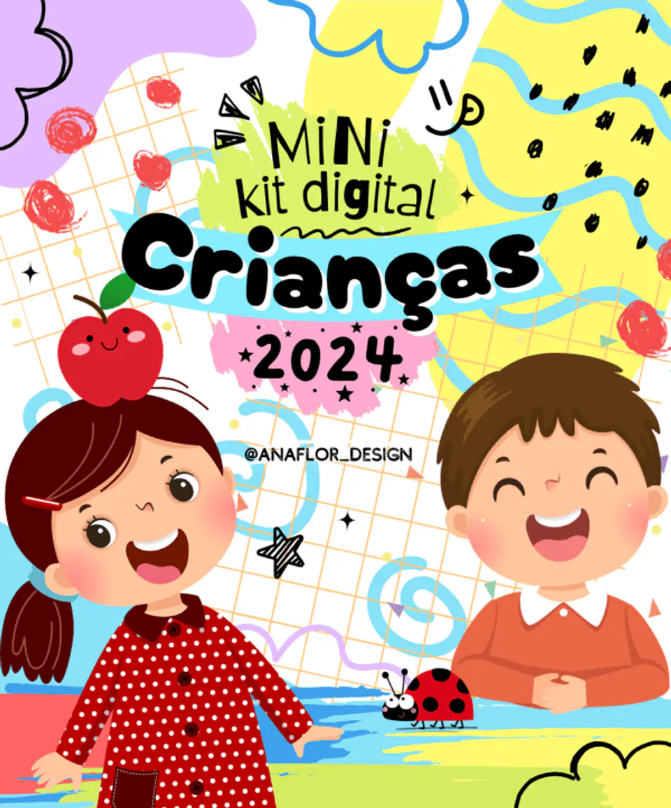 Arquivo de Corte Mini Kit Crianças 2024 2