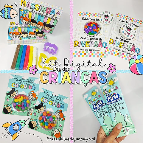 Arquivo de Corte Kit Dia das Crianças 2023
