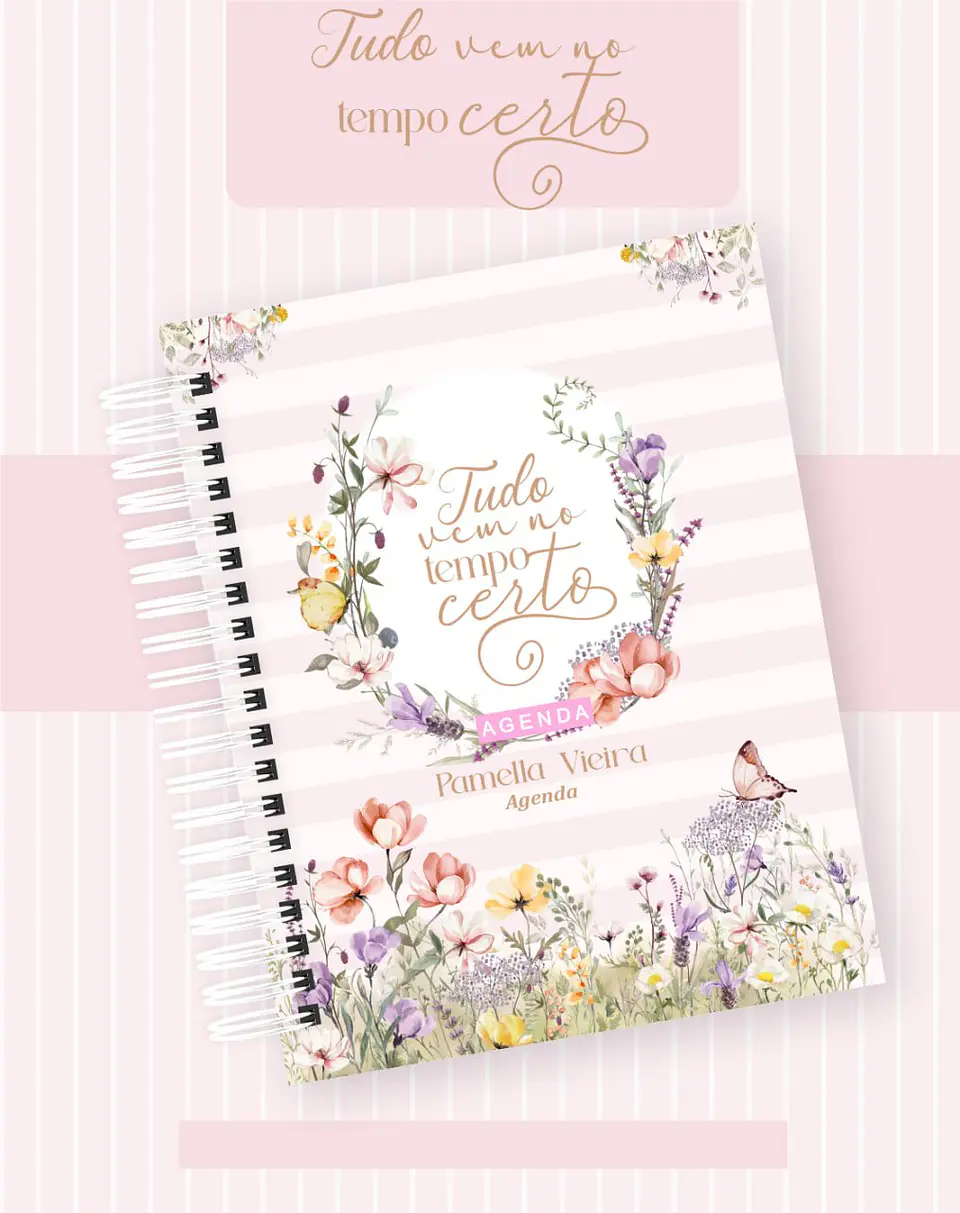 Arquivo Digital Planners e Agendas 2026 Tudo Vem no Tempo Certo 9
