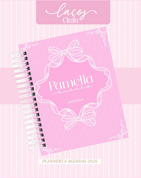 Arquivo Digital Planners e Agendas 2026 Laços Clean