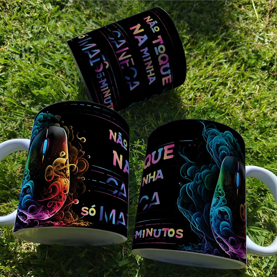 Arquivo Digital Arte Canecas Gamer 7