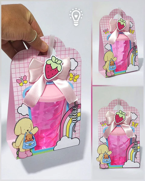 Arquivo de Corte Copo Twister Bobbie Goods Dia das Crianças