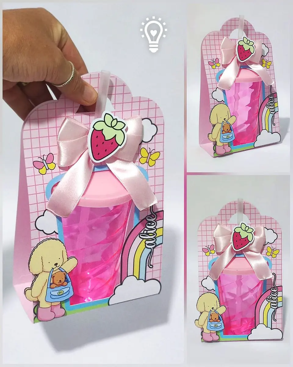 Arquivo de Corte Copo Twister Bobbie Goods Dia das Crianças 1