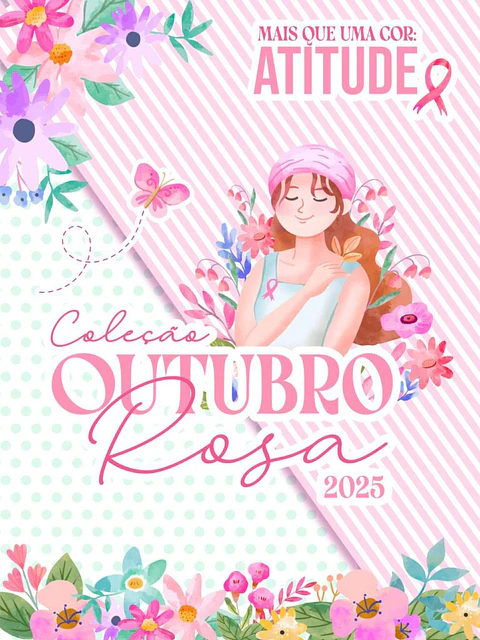 Arquivo de Corte Coleção Outubro Rosa 2025