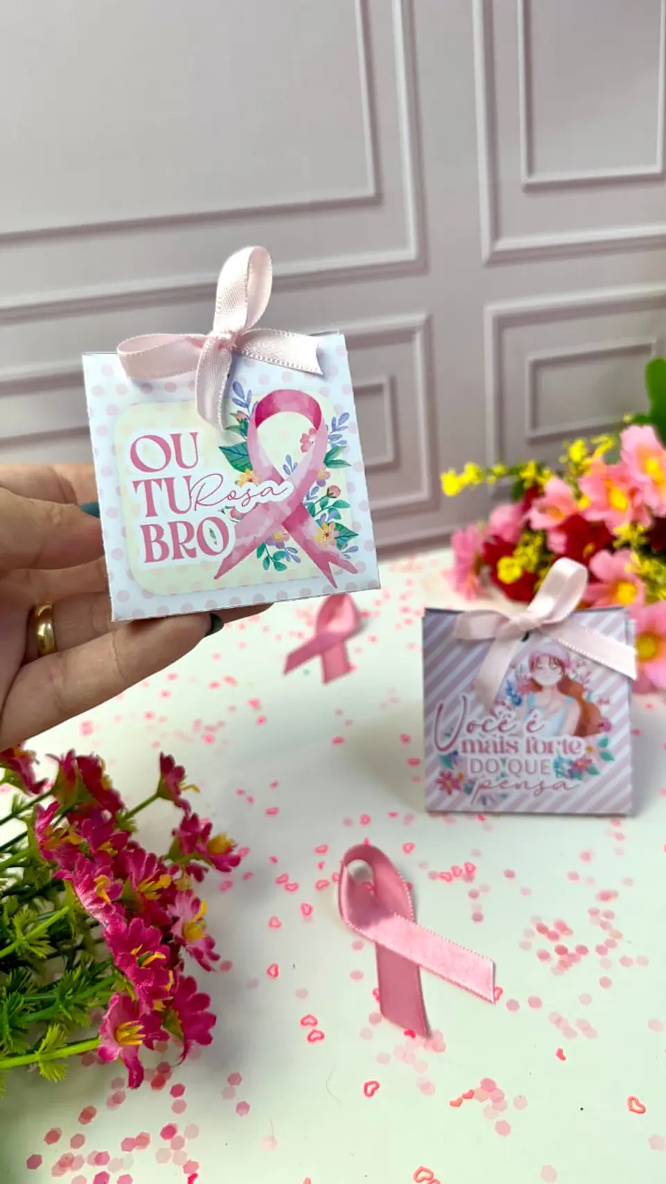 Arquivo de Corte Coleção Outubro Rosa 2025 10
