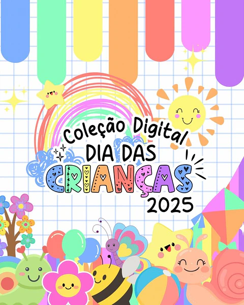 Arquivo de Corte Coleção Digital Dia das Crianças 2025
