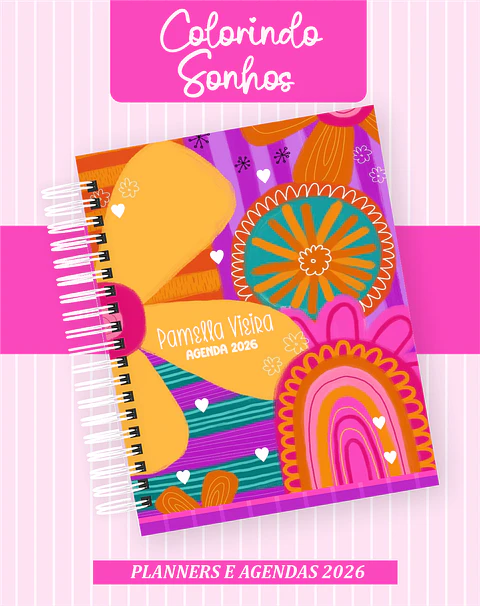 Arquivo Colorindo Sonhos – Agendas | Planners 2026