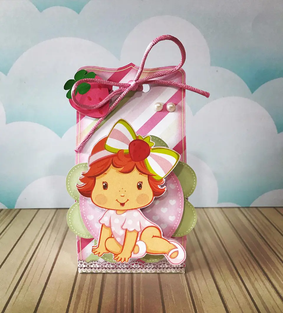Arquivo de Corte Kit Festa Moranguinho Baby 6