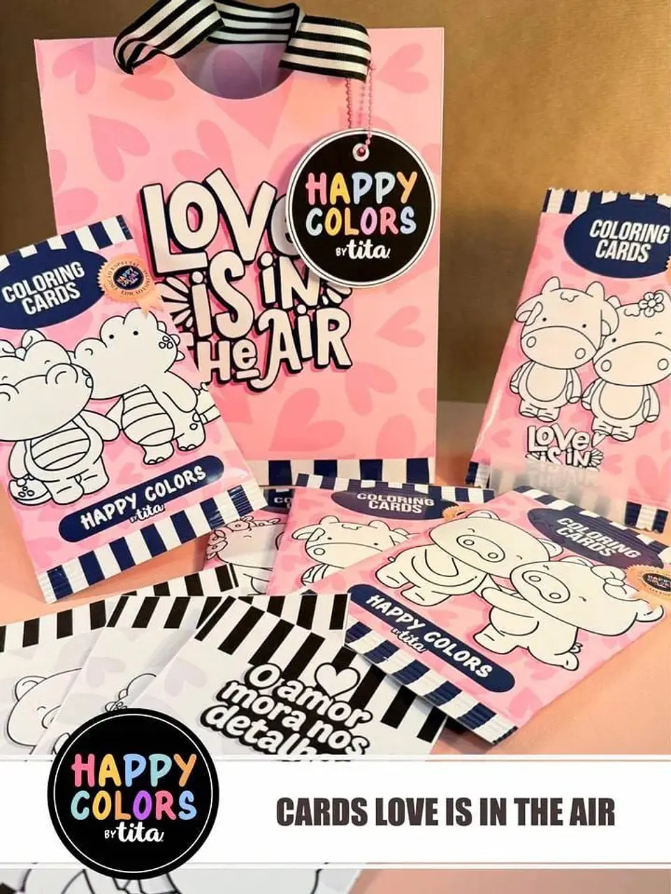 Arquivo Happy Colors – Combo Love Is In The Air – Livro + Cards 6