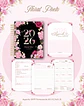 Arquivo Digital Planners e Agendas 2026 Floral Preto - Thumbnail 2
