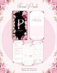 Arquivo Digital Planners e Agendas 2026 Floral Preto - Thumbnail 3