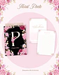 Arquivo Digital Planners e Agendas 2026 Floral Preto - Thumbnail 5