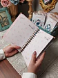 Arquivo Digital Agenda Vintage 2026 Tons de Rosa Wireo/Espiral - Thumbnail 3