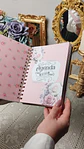 Arquivo Digital Agenda Vintage 2026 Tons de Rosa Wireo/Espiral - Thumbnail 8