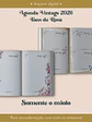 Arquivo Digital Agenda Vintage 2026 Tons de Rosa Costura - Thumbnail 1