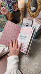 Arquivo Digital Agenda Vintage 2026 Tons de Rosa Costura - Thumbnail 7