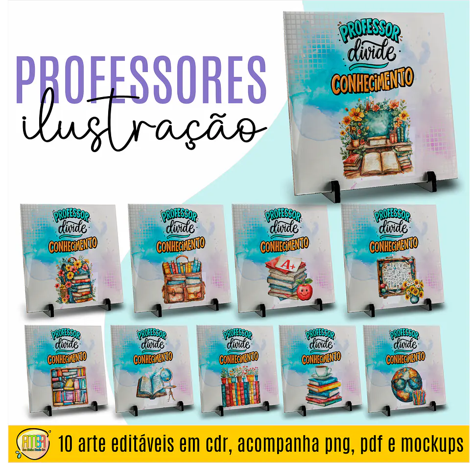 Arquivo Digital- Azulejo Professores Ilustração 1