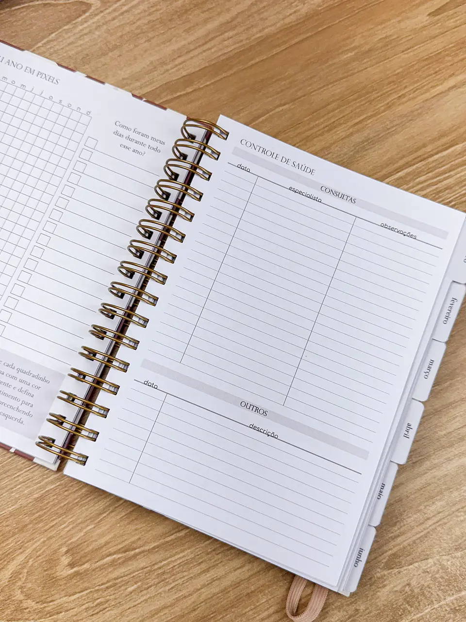 Arquivo Planner A5 Neutro 2026 5