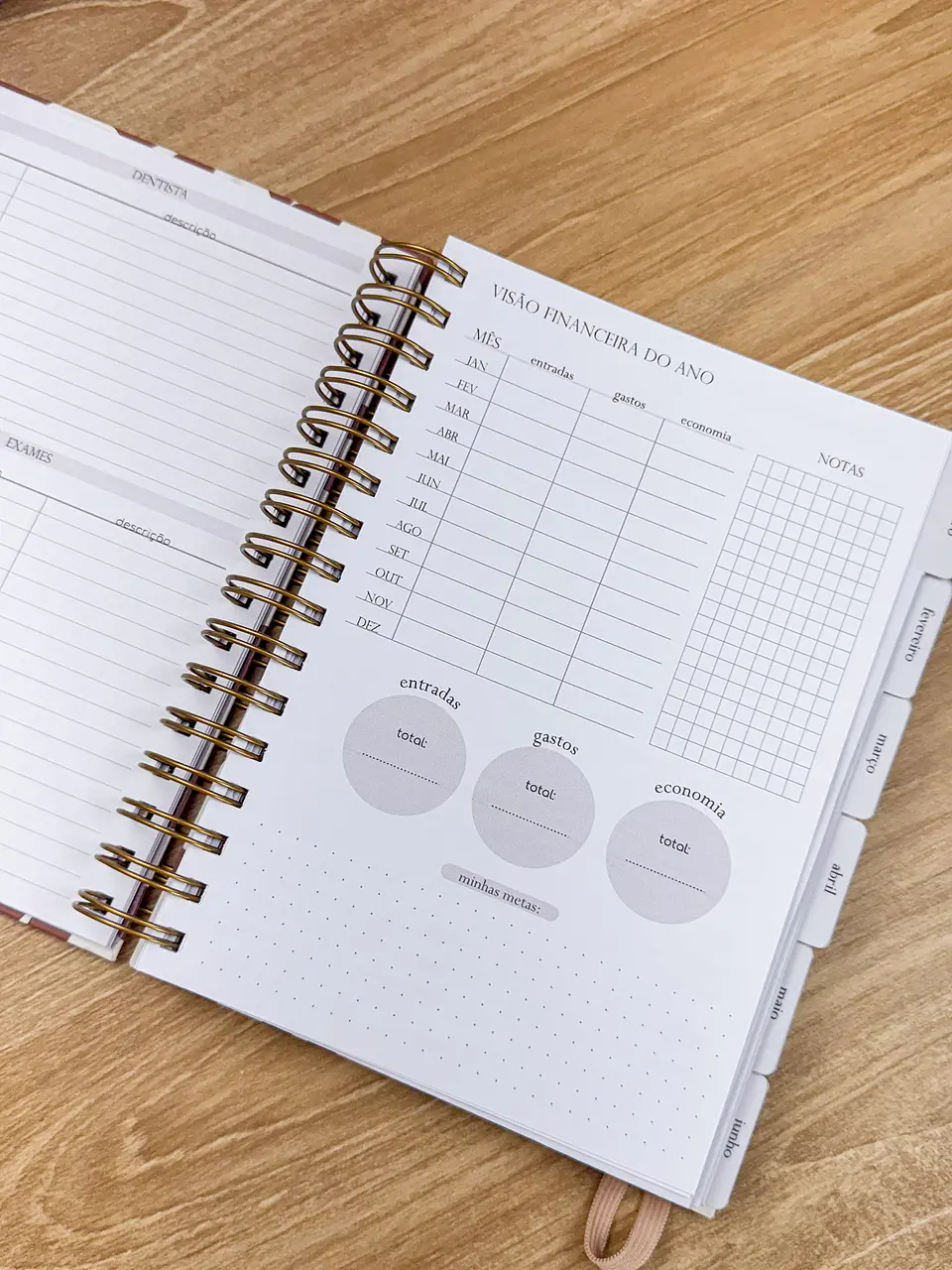 Arquivo Planner A5 Neutro 2026 7