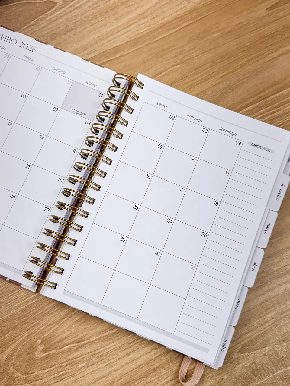 Arquivo Planner A5 Neutro 2026 11